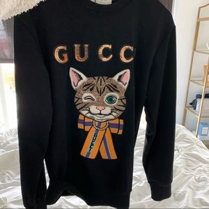 Gucci cat sweatshirt